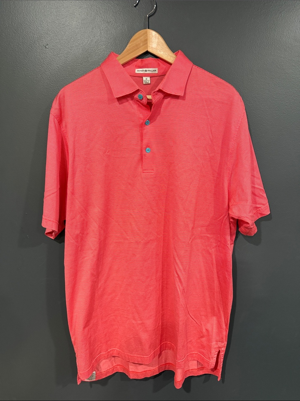 Peter Millar Coral Short-Sleeve Performance Polo
